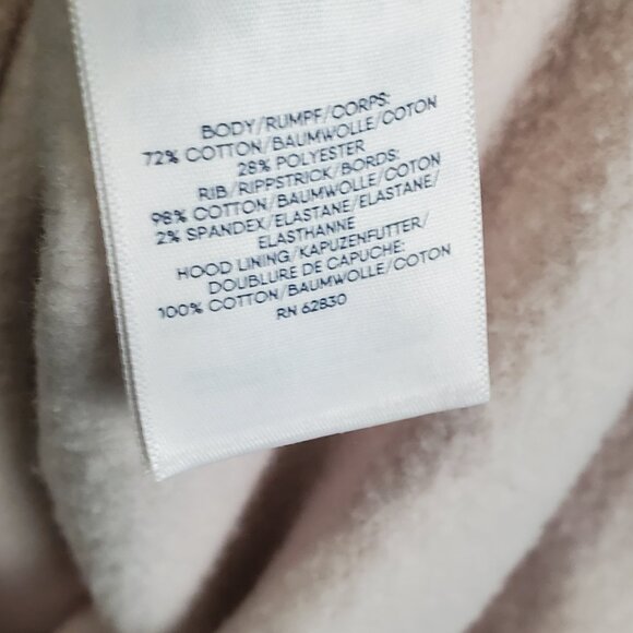 Lands' End Serious Sweats Plaid Hoodie Robe Sweatshirt XL/18 - Picture 9 of 9